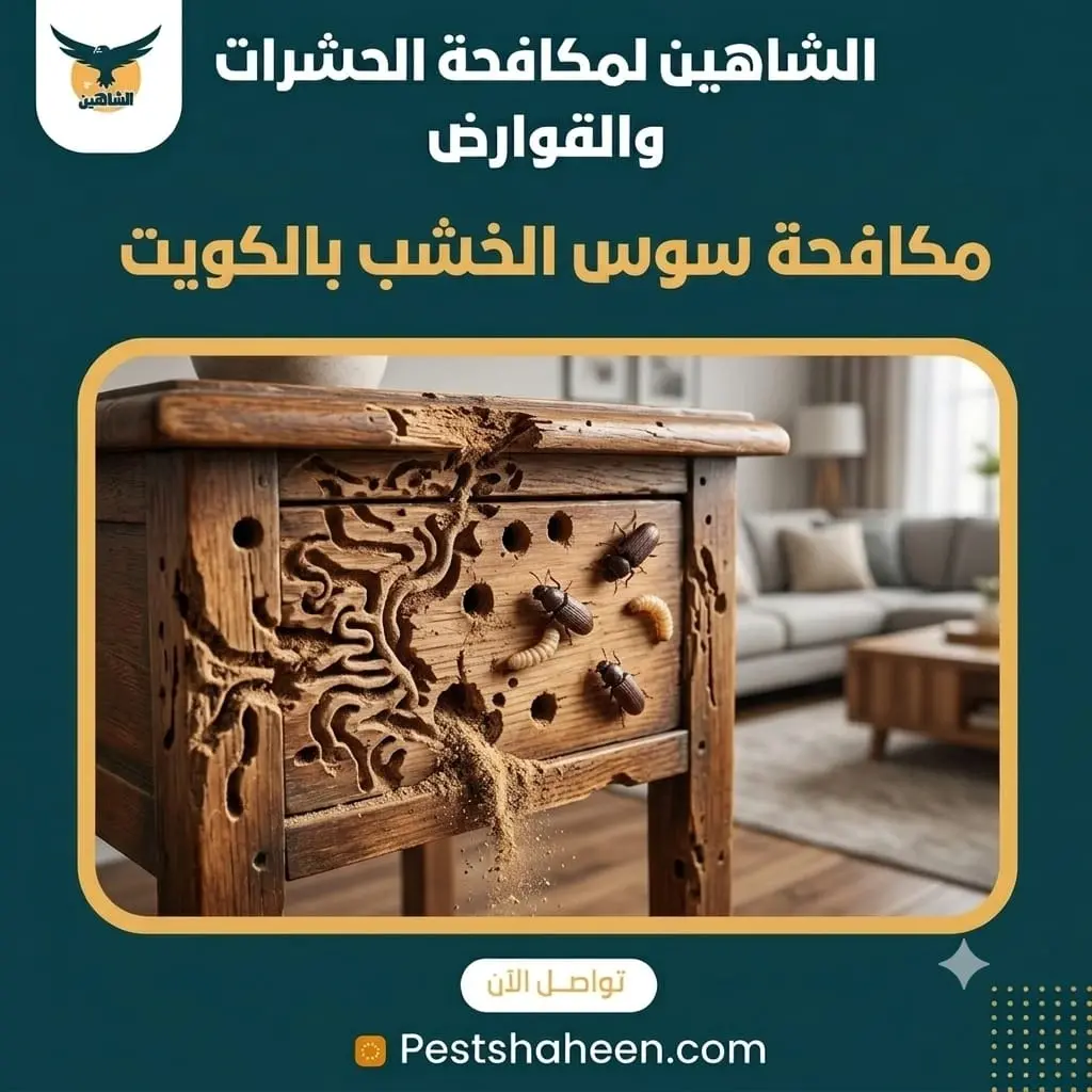 Woodworm Control Company in Kuwait and Furniture Protection