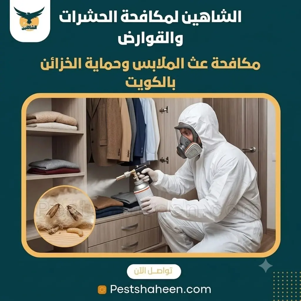 Clothes and Upholstery Moth Control in Kuwait